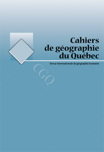 Couverture Cahier de géographie