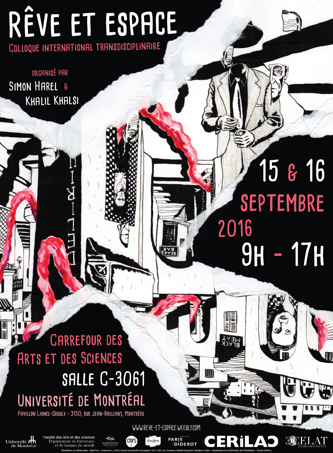 Reve et espace affiche web