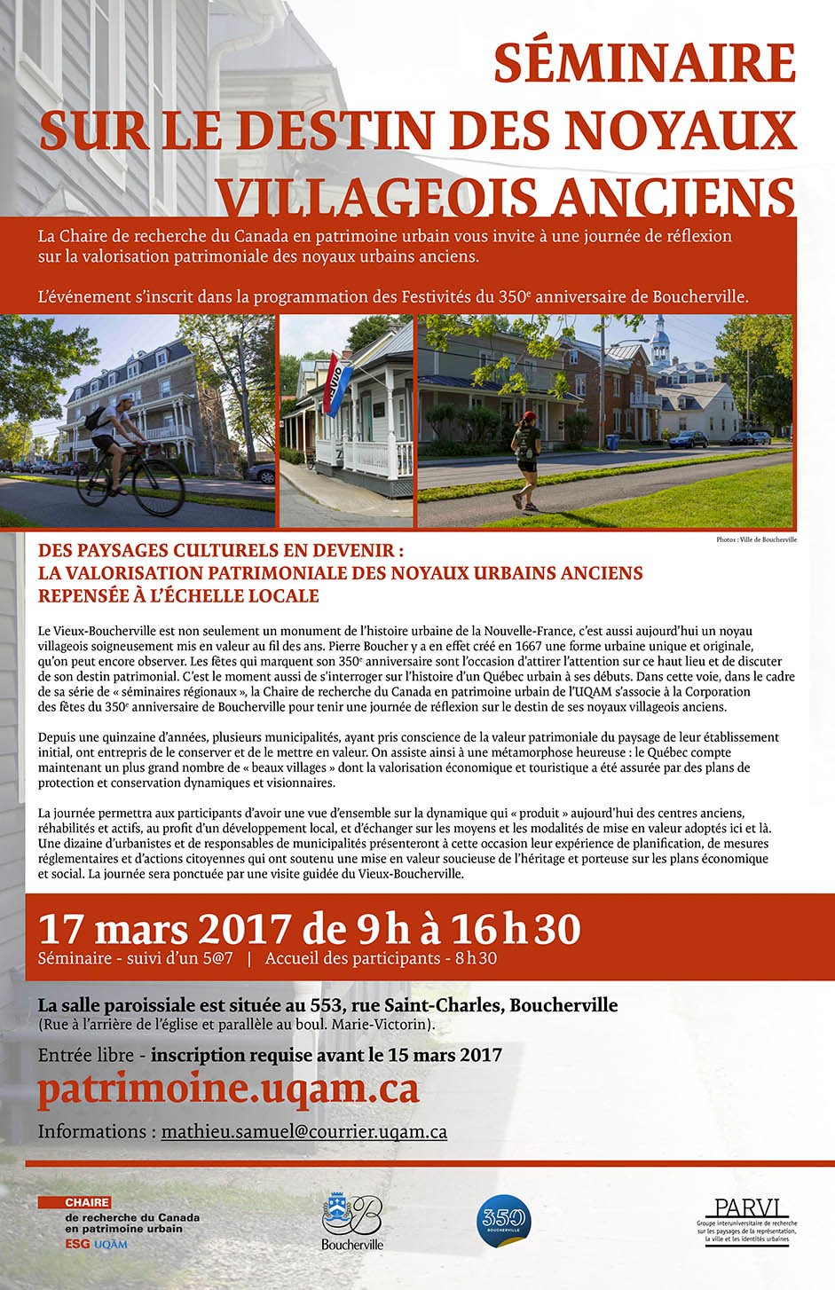 Séminaire Chaire Lucie K. Morisset