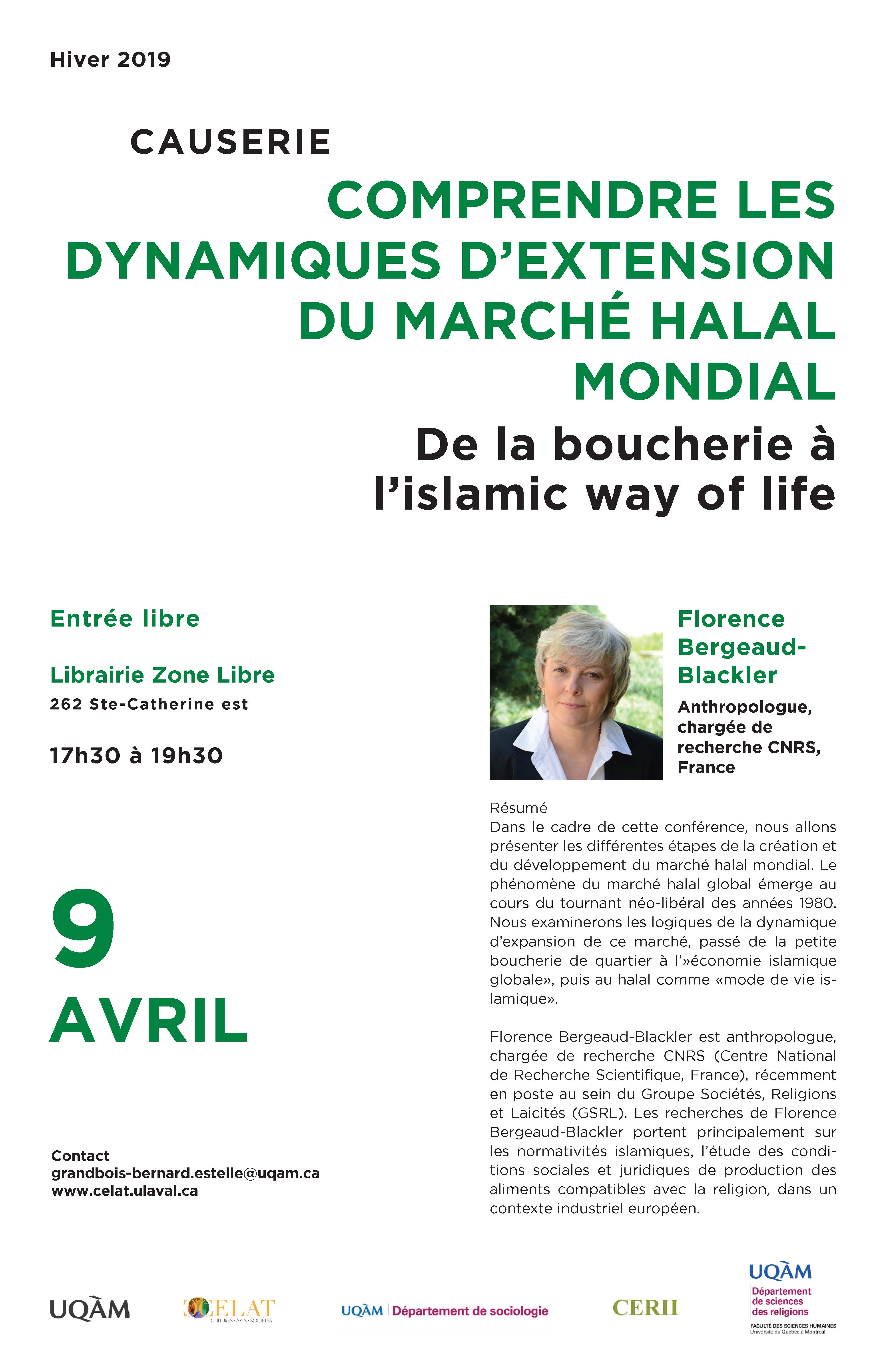 Causerie F. Bergeaud-Blackler