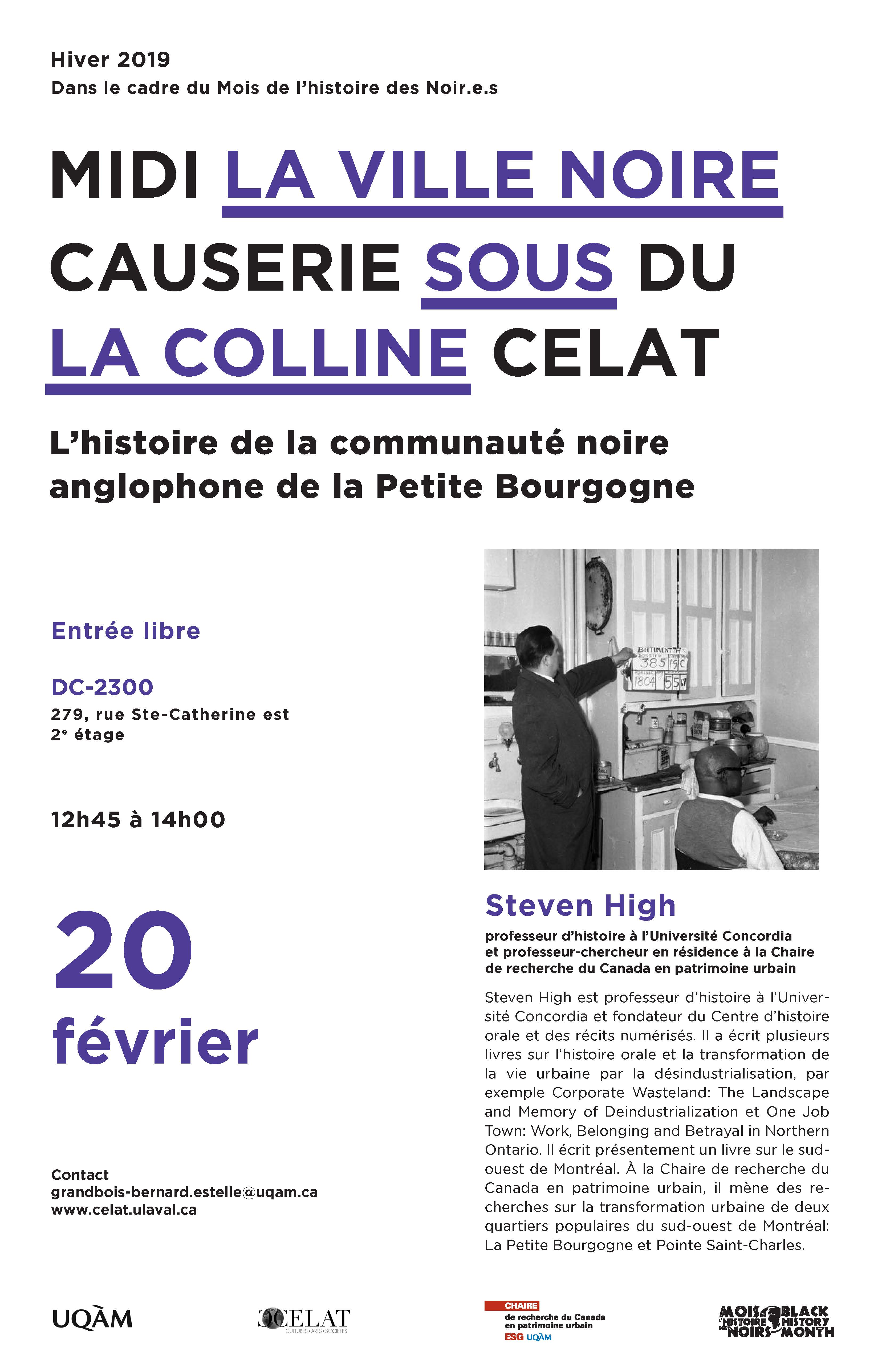 Ville noire sous la colline